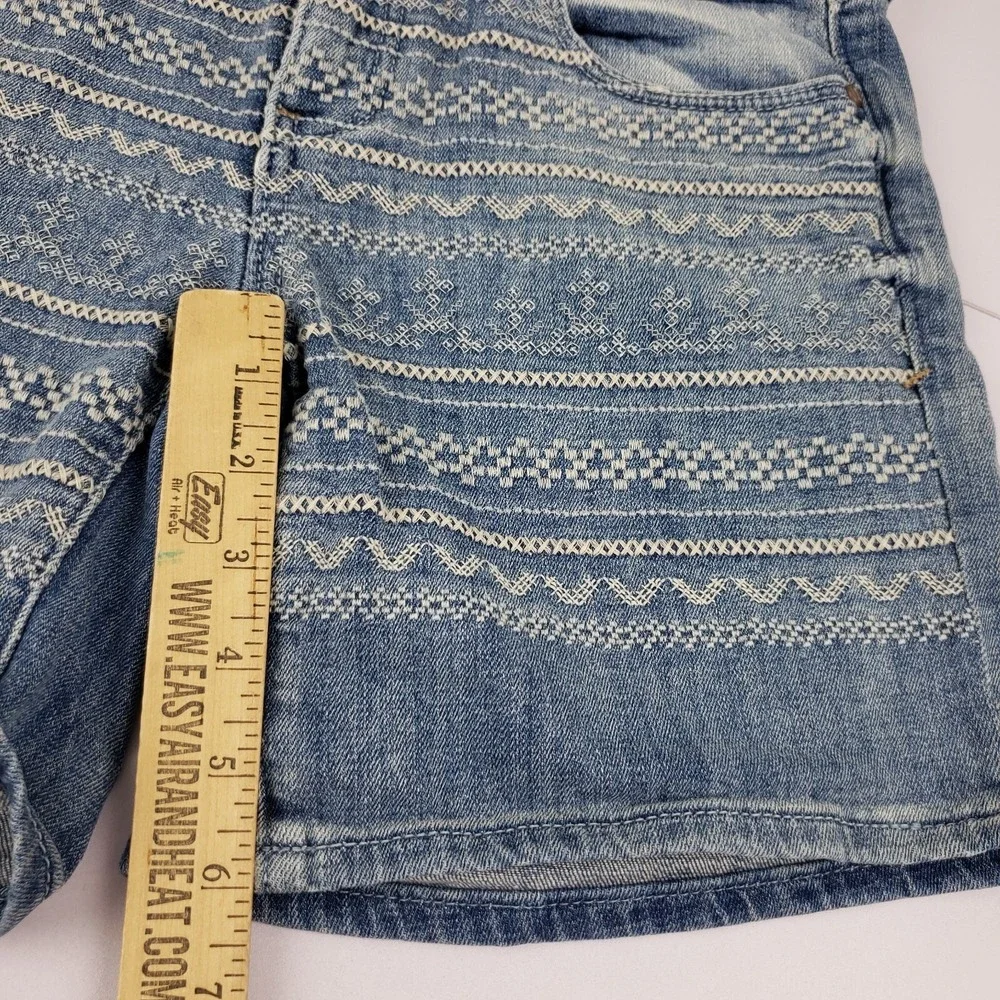 Anthropologie Pilcro & The Letterpress Stet Fit Shorts Embroidered‎ Women's 29x6 - Picture 11 of 12